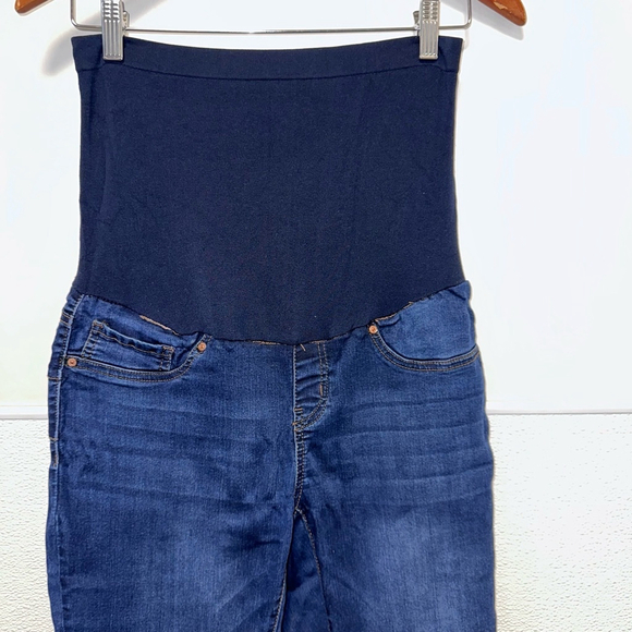 Women's 9th & Main Maternity Ankle & Cropped Skinny Jeans Size Small Blue - Picture 4 of 10